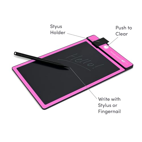 Reusable Boogie Board Basics Digital Drawing Tablet for Kids and Adults
| Instant Erase Boogie Board Basics LCD Writing