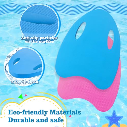 Swimming Kickboard for Kids Safety Training Aid with Handrail Hole
