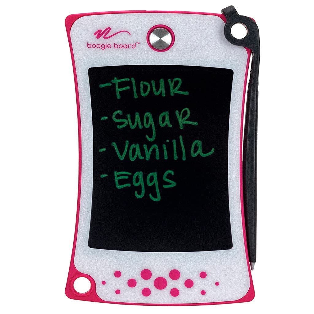 Boogie Board Jot Pocket Writing Tablet for Kids - Compact |5 Inch LCD, Easy Erase, Portable Stylus Pen, Built-in Stand,