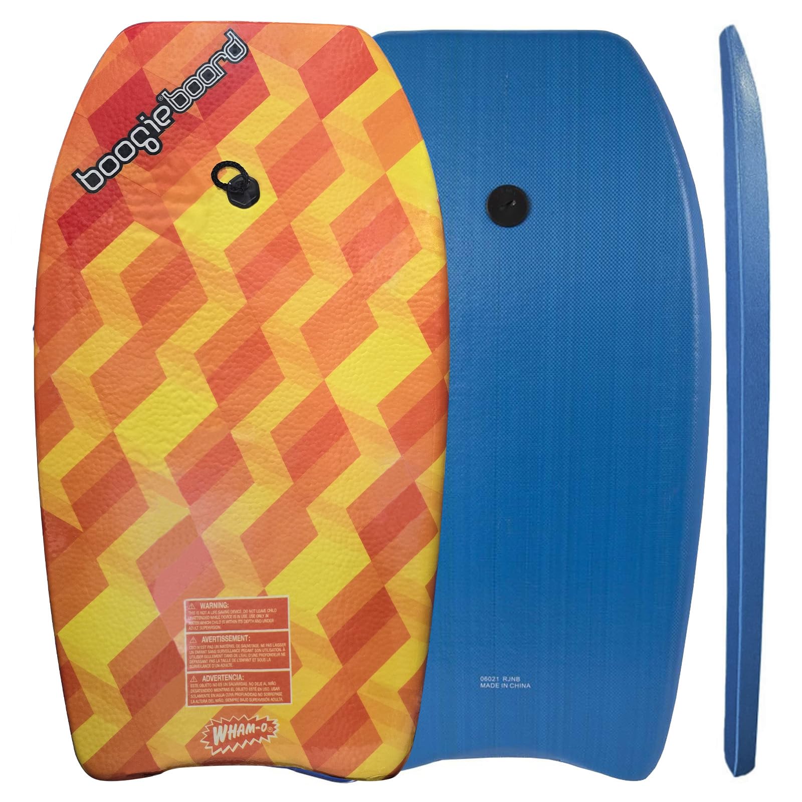 Wham-O Boogie Boards Lightweight Bodyboard for Beginners and Kids at Beach